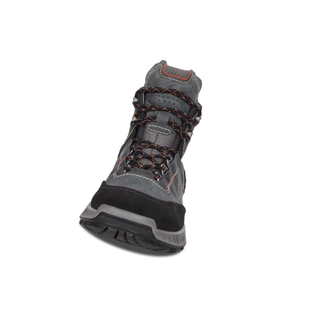 Ecco Exohike Mid Gtx Hiking & Trail Herr Grå Svarta | SE 564XYU